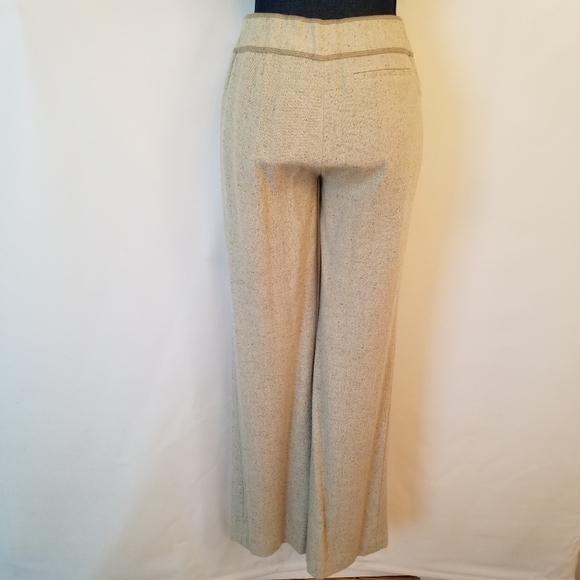 #1064 Preown Caslon Slate Green Wool Tweed Pants 4 - Picture 9 of 15